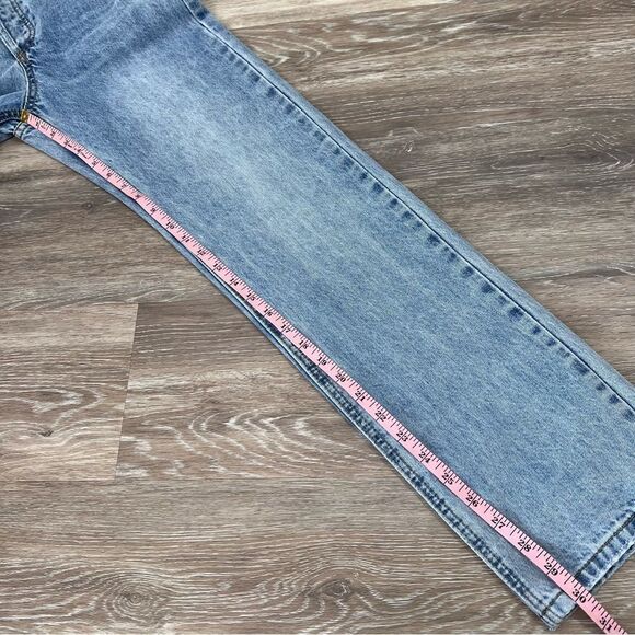 Princess polly asymmetrical straight leg jeans - Picture 3 of 8